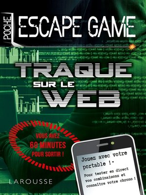 cover image of Escape game de poche--Traque sur le web